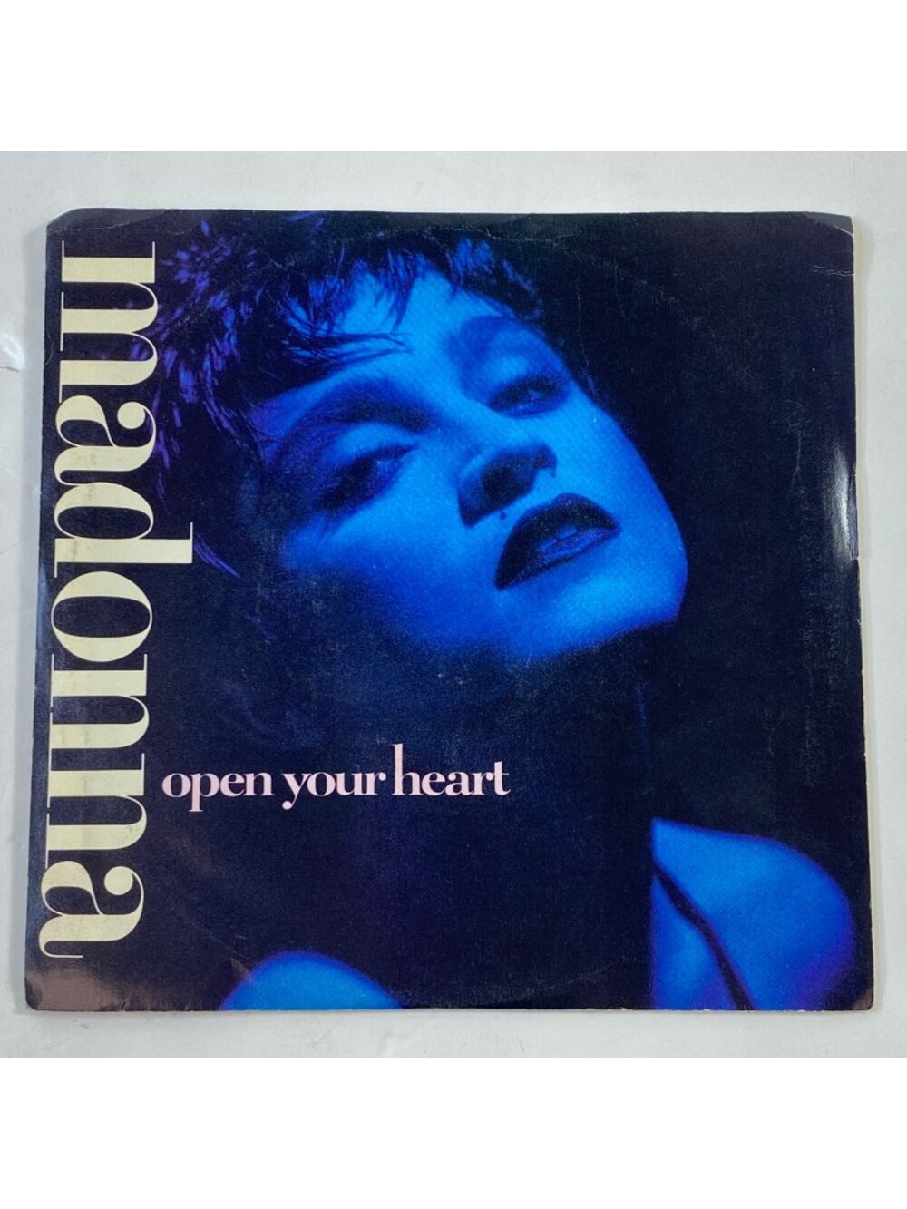 Madonna Open Your Heart 45 Rpm Vinyl Single True Blue Album 1986 Collectible